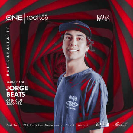 VIERNES 3 FEBRERO / DOS PISTAS DE BAILE / CLUB ONE NIGHTLIFE / PISTA DE BAILE / SPECIAL GUEST JORGE BEATS / TERRAZA ELECTRONICA MAY JARDANI - WARM UP NAUTA 