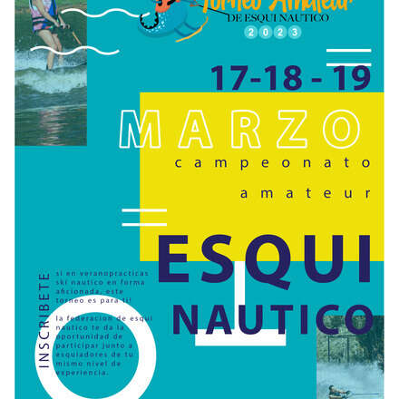 Nacional Amateur Esqui Nautico  17-18 y 19 de Marzo 2023