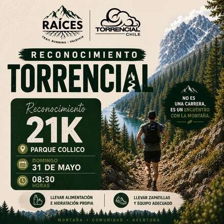 Reconocimiento Torrencial by UTMB 21k