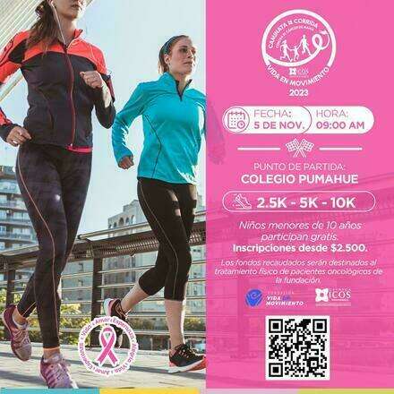 CORRIDA VIDA EN MOVIMIENTO POR EL CANCER DE MAMA