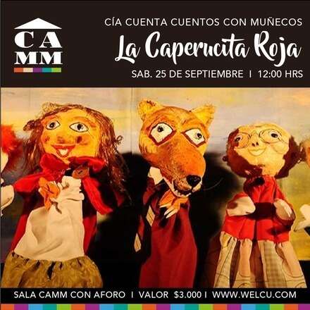 Show de títeres  "La caperucita roja"