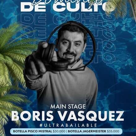 DOMINGO DE CULTO / DJ BORIS VASQUEZ 