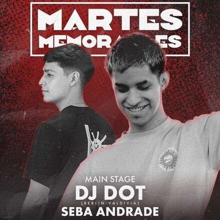 FIESTA DÍA DEL TRABAJADOR / MARTES 30-04 / CLUB ONE / DOS PISTAS / SECTOR DE BAILE - DJ DOT (RESIDENTE BERLÍN VALDIVIA) WARM UP: SEBASTIÁN ANDRADE / AZOTEA ELECTRÓNICA - MATI ORMAZÁBAL, WARM UP: MAY JARDANI / EDADES DE ACCESO / HOMBRES Y MUJERES + 23 