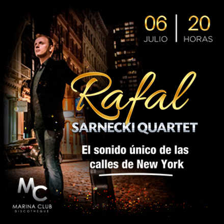 Noche de Jazz, Vinos & Blues. Rafal Sarnecki Quartet
