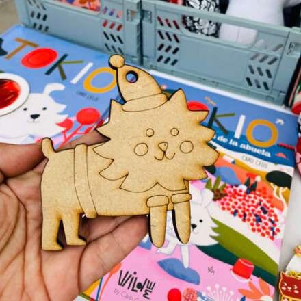 Taller Navidad a todo color junto a Wild Me 