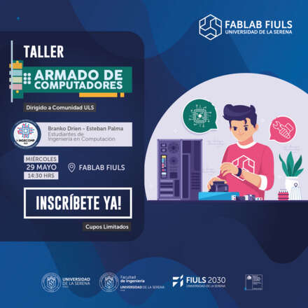 Taller de Armado de Computadores para Comunidad ULS - 29 de mayo 2024