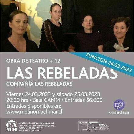 LAS REBELADAS_ FUNCIÓN VIERNES 20:00 HRS 