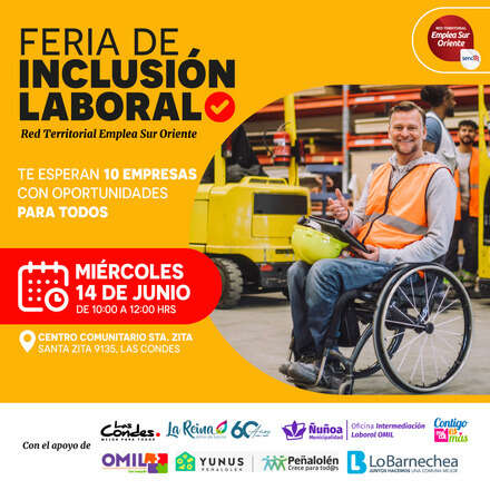 Feria de inclusión laboral en Red OMILes Sur Oriente