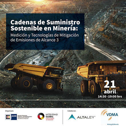 Simposio: Cadenas de Suministro Sostenible en Minería:  Medición y Tecnologías de Mitigación de Emisiones de Alcance 3 