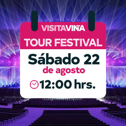 Tour del Festival - Sábado 22/12:00hrs