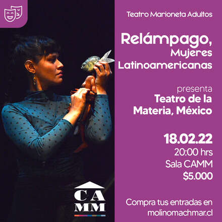 Relámpagos, mujeres latinoamericanas_Viernes18.02.2022._20hrs.