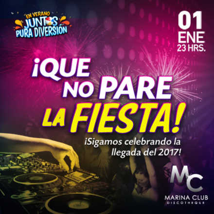 Que No pare la Fiesta!