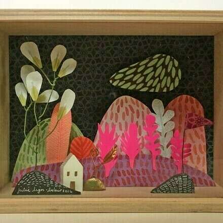Collage Tridimensional junto a Jesu Saez 