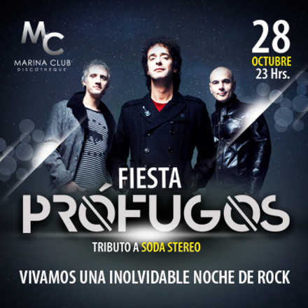 Fiesta Prófugos - Tributo a Soda Stereo