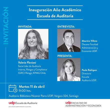 Inauguración año académico 2023 Auditoría UDP