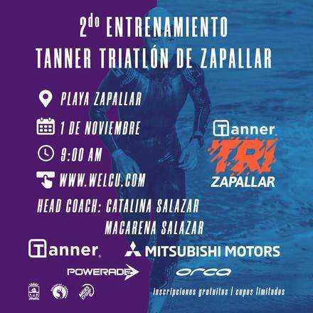 Segundo Entrenamiento Tanner Triatlón Zapallar