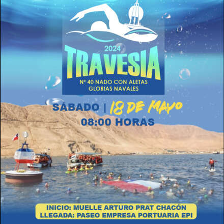 Travesía Nado con Aletas, Glorias Navales