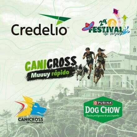 Canicross Muuuy rápido Credelio Festival de Verano 2026