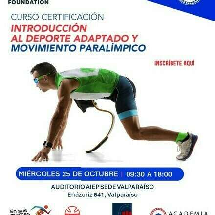 1er Ciclo Capacitaciones PARACHILE: Curso N° 1: Introducción al Deporte Adaptado y Movimiento Paralímpico