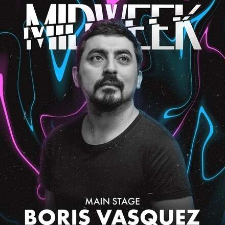 MIÉRCOLES MIDWEEK 24-04 / CLUB ONE / ROOFTOP / BORIS VASQUEZ / CODIGOS INGRESO Y DESCUENTO / + 19