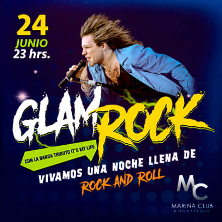 Fiesta Glam Rock con Tributo a Bon Jovi