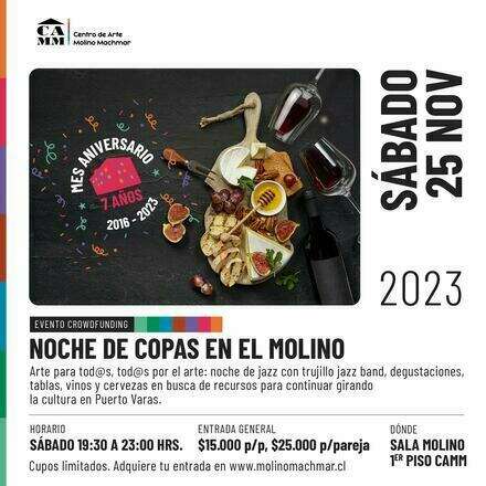 NOCHE DE COPAS EN EL MOLINO-