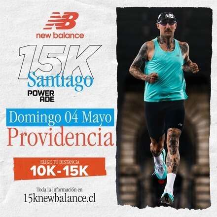New Balance 15 K Santiago 2025
