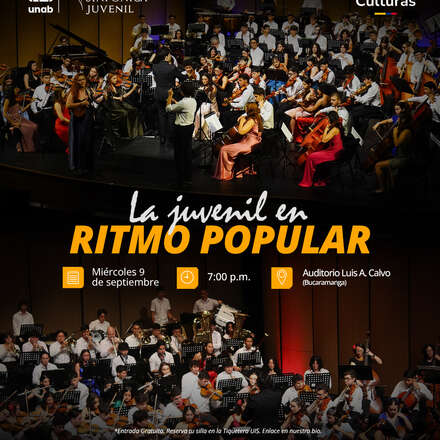 La Juvenil en ritmo popular │Orquesta Sinfónica Juvenil UNAB 