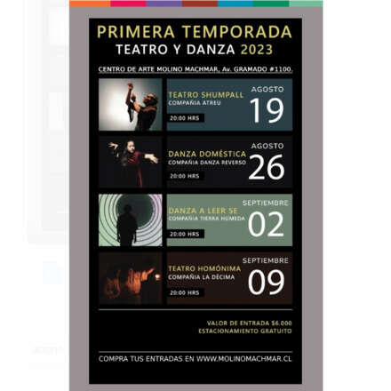 ABONO TEMPORALES TEATRALES (4 FUNCIONES)