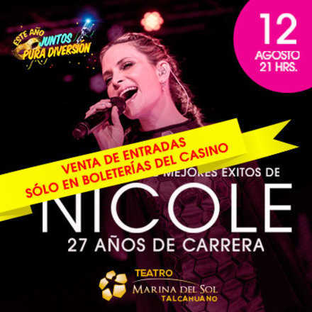 NICOLE en Concierto 2016