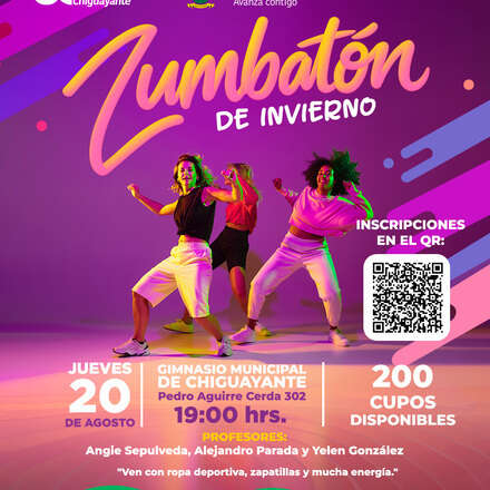 Zumbatón de Invierno Municipalidad de Chiguayante 2026