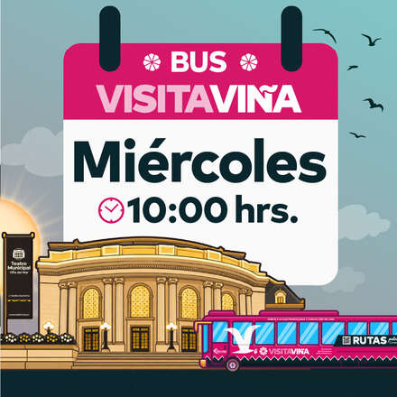    Bus Visita Viña Miercoles 02/09 10:00am