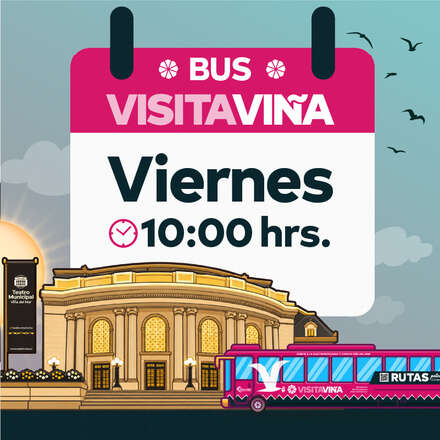  Bus Visita Viña Viernes 28/08 10:00am