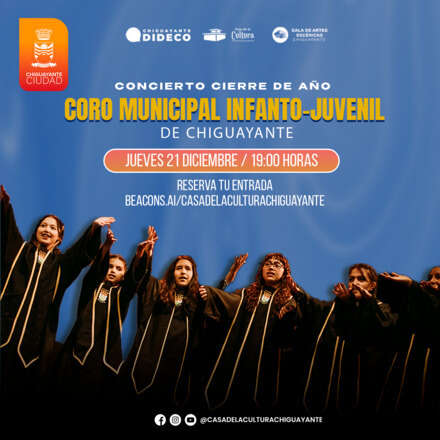 CONCIERTO CIERRE CORO INFANTO JUVENIL
