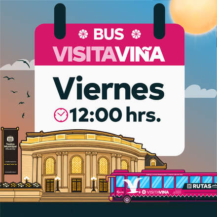  Bus Visita Viña Viernes 04/09 12:00pm