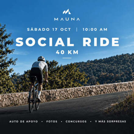 Social Ride Stgo x Mauna Apparel