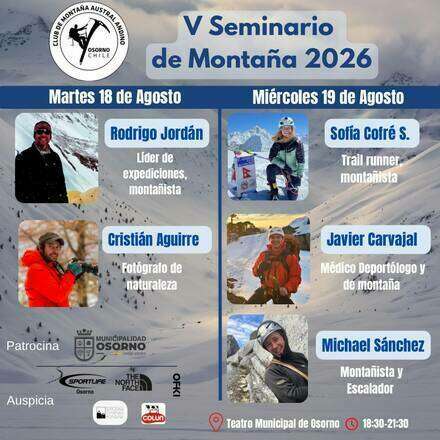V Seminario de Montaña CMAA