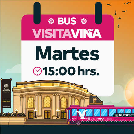 Bus Visita Viña Martes 25/08 15:00pm