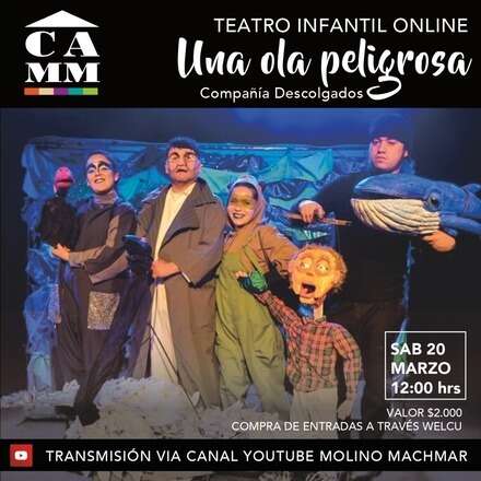Teatro infantil "Una ola peligrosa"