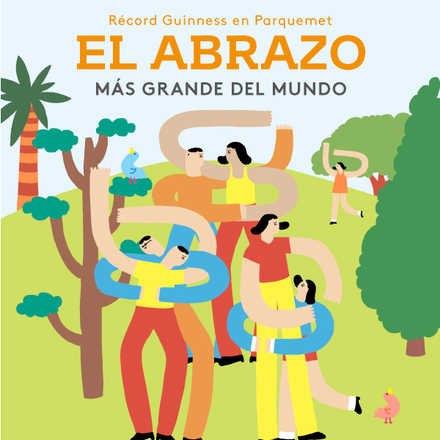 ¡Parquemet te invita a formar abrazo más grande del mundo!