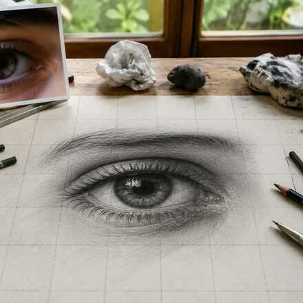 Taller Dibujo Realista en Carboncillo