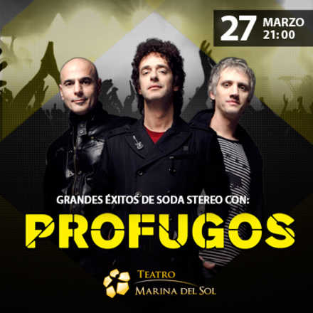 Grandes éxitos de Soda Stereo con Prófugos