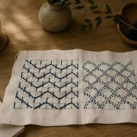  Taller Sashiko Japonés: El arte de reparar y transformar