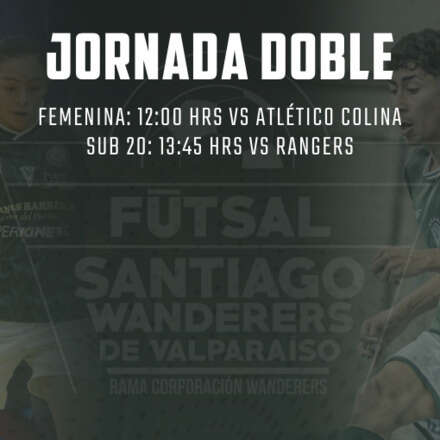 Jornada doble: Categoría Femenina- Categoría Sub 20: Clausura 2026