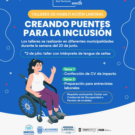  Taller de Habilitación Laboral – “Creando puentes para la inclusión”