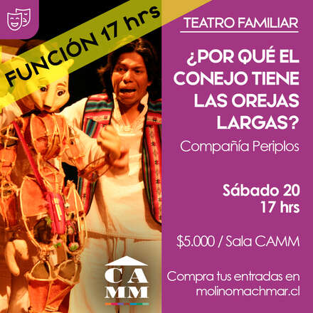 ¿POR QUE EL CONEJO TIENE LAS OREJAS LARGAS? 20/08  17:00