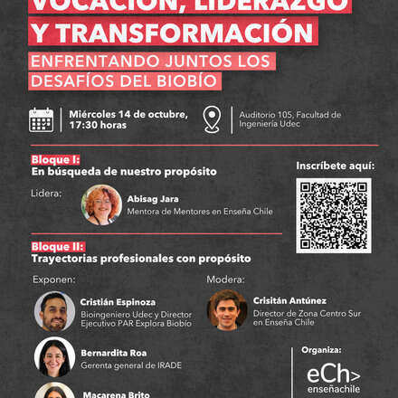 Vocación, liderazgo y transformación: Enfrentando juntos los desafíos del Biobío