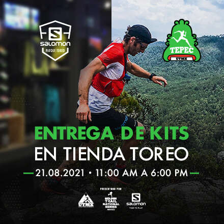 Entrega de dorsales Tepec en Salomon Toreo