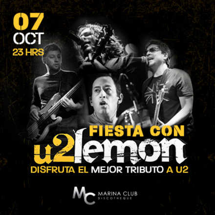 Fiesta con U2 Lemon