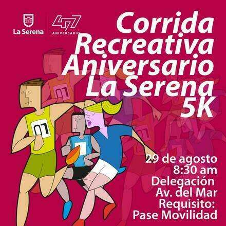 Corrida Recreativa Aniversario La Serena